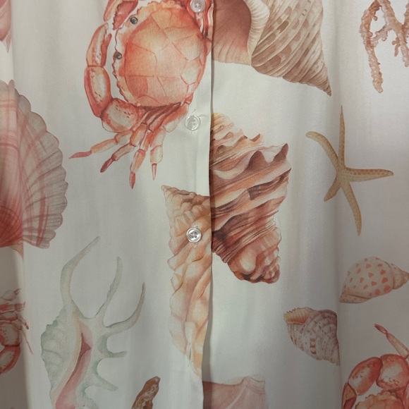 Rachel Roy Seashell Print Women's Top - Picture 4 of 6